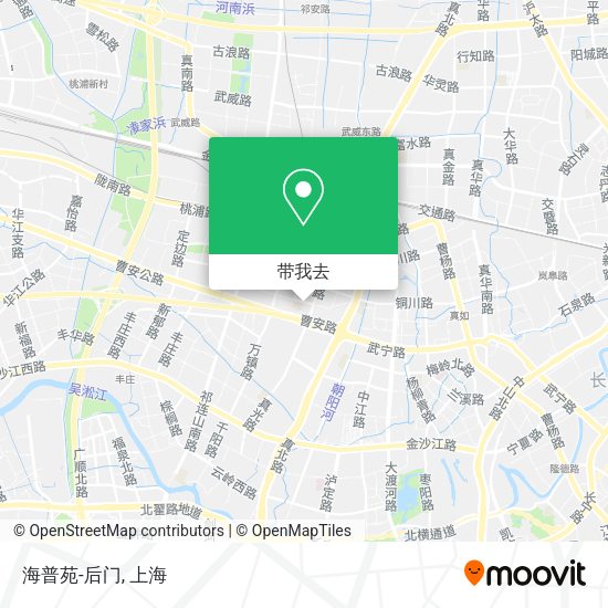 海普苑-后门地图