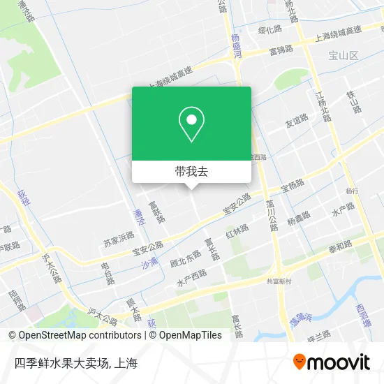 四季鲜水果大卖场地图