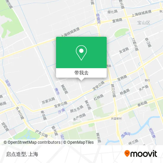 启点造型地图