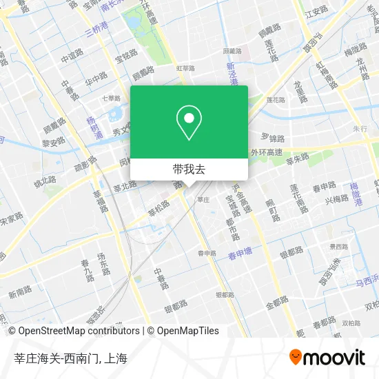 莘庄海关-西南门地图