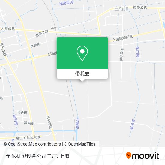 年乐机械设备公司二厂地图