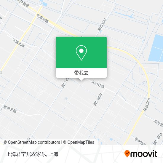 上海君宁居农家乐地图