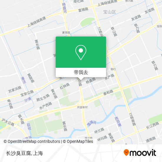 长沙臭豆腐地图