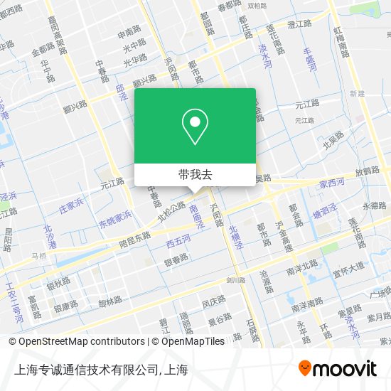 上海专诚通信技术有限公司地图