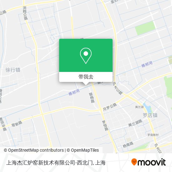 上海杰汇炉窑新技术有限公司-西北门地图