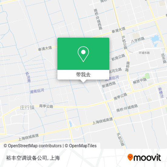 裕丰空调设备公司地图