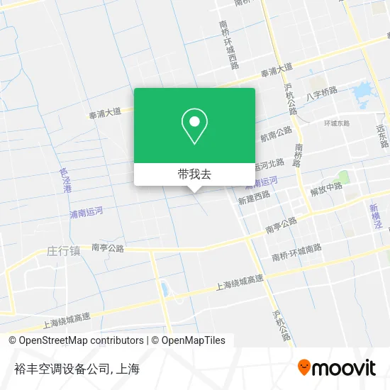 裕丰空调设备公司地图