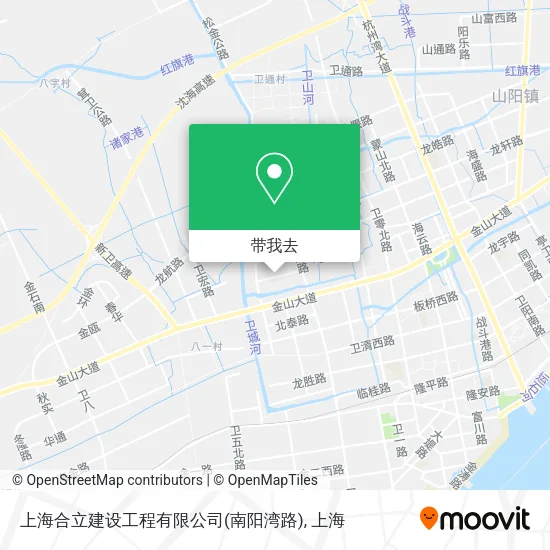 上海合立建设工程有限公司(南阳湾路)地图