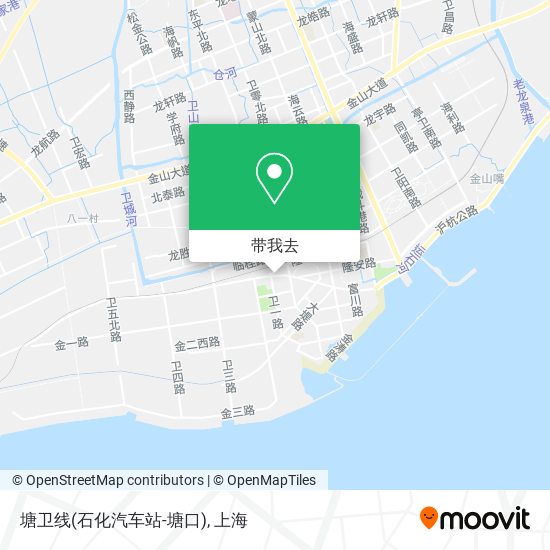 塘卫线(石化汽车站-塘口)地图