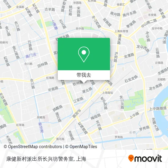 康健新村派出所长兴坊警务室地图