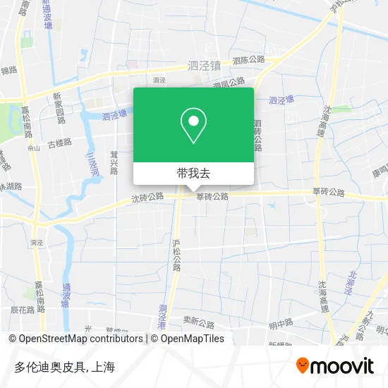 多伦迪奥皮具地图