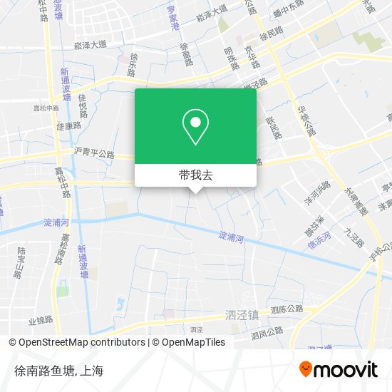 徐南路鱼塘地图