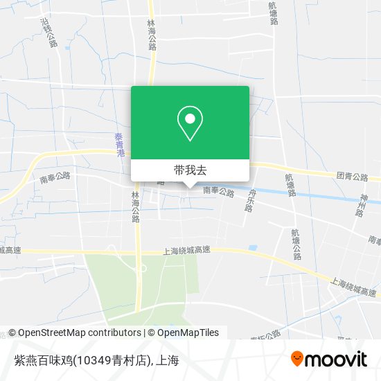 紫燕百味鸡(10349青村店)地图