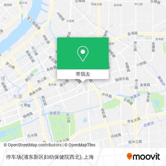 停车场(浦东新区妇幼保健院西北)地图