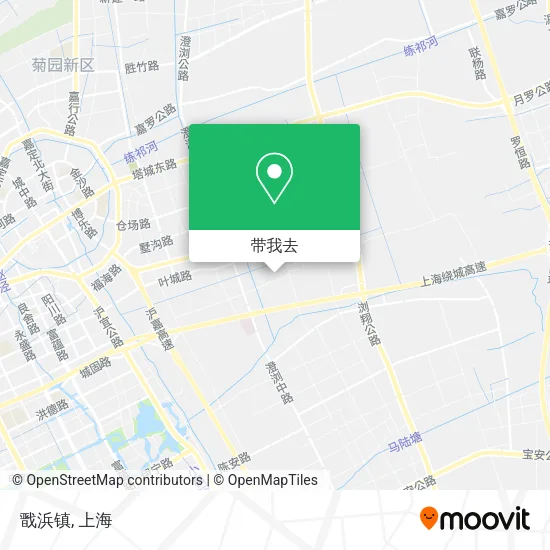 戬浜镇地图