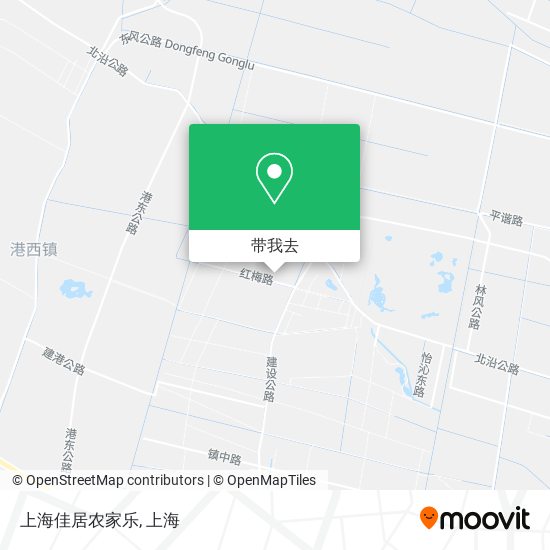 上海佳居农家乐地图