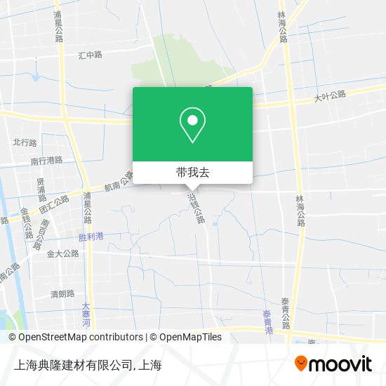 上海典隆建材有限公司地图