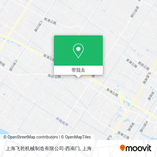 上海飞乾机械制造有限公司-西南门地图