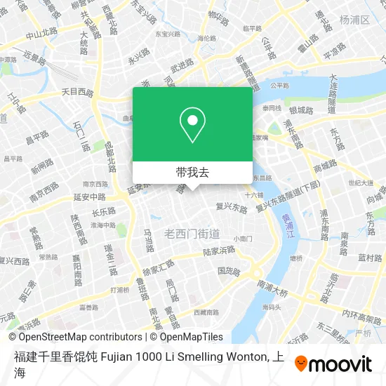 福建千里香馄饨 Fujian 1000 Li Smelling Wonton地图