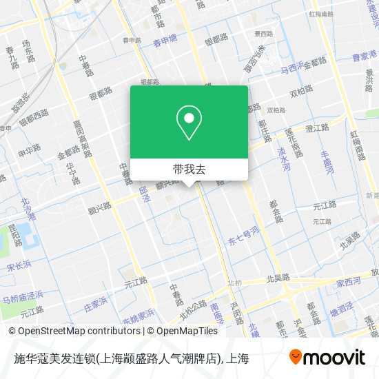 施华蔻美发连锁(上海颛盛路人气潮牌店)地图