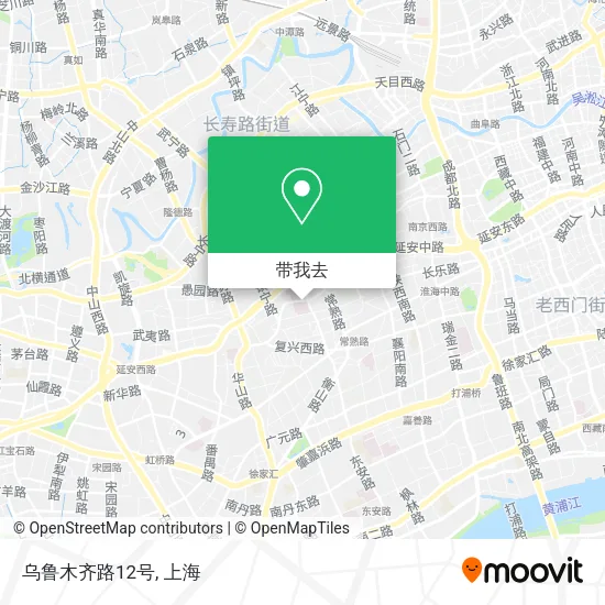 乌鲁木齐路12号地图
