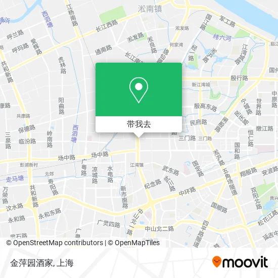 金萍园酒家地图