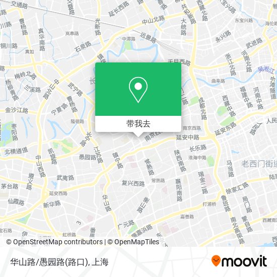 华山路/愚园路(路口)地图