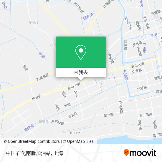 中国石化南腾加油站地图