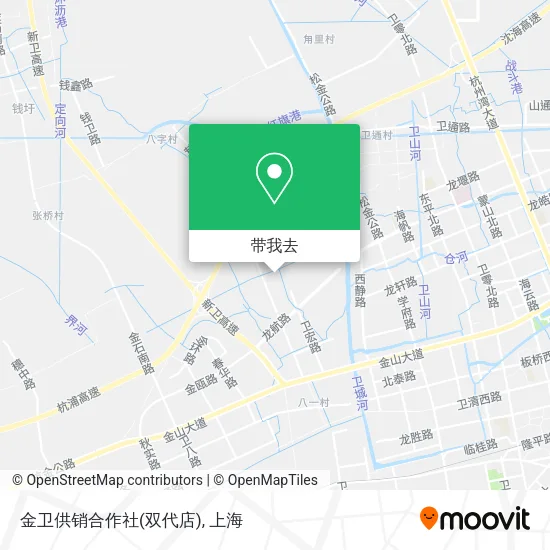 金卫供销合作社(双代店)地图