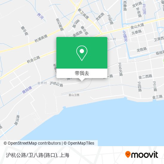 沪杭公路/卫八路(路口)地图
