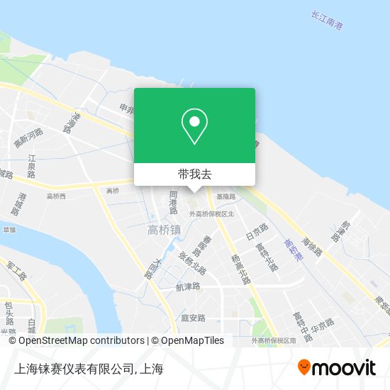 上海铼赛仪表有限公司地图