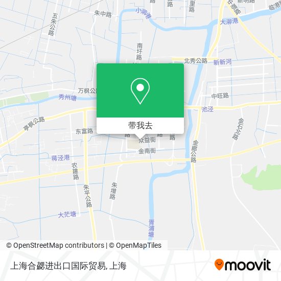 上海合勰进出口国际贸易地图