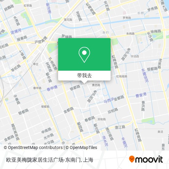 欧亚美梅陇家居生活广场-东南门地图