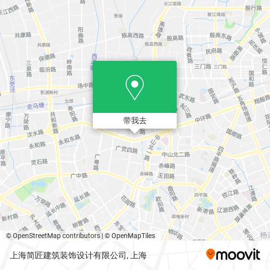 上海简匠建筑装饰设计有限公司地图