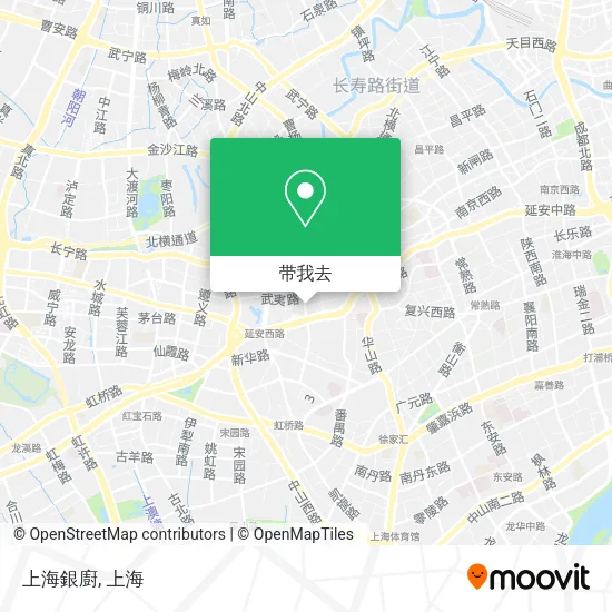 上海銀廚地图