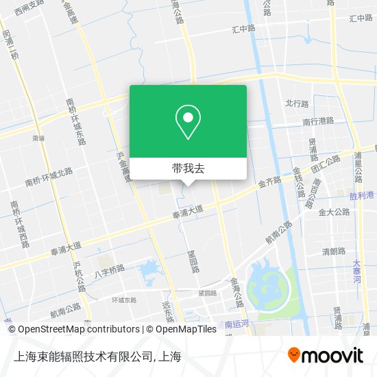 上海束能辐照技术有限公司地图