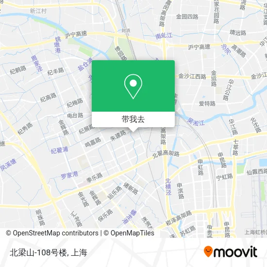 北梁山-108号楼地图