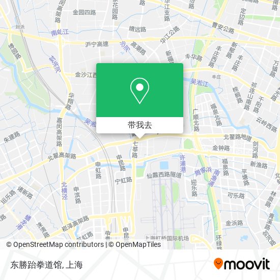 东勝跆拳道馆地图