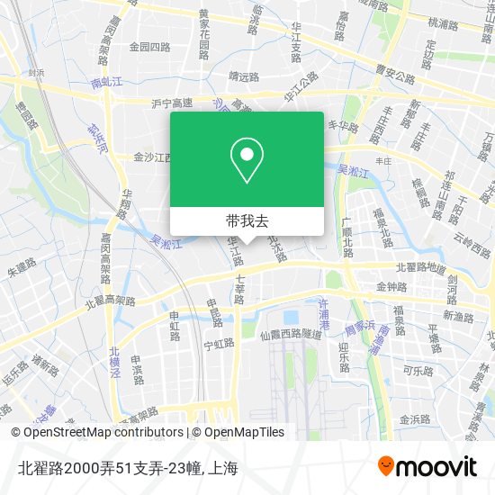 北翟路2000弄51支弄-23幢地图