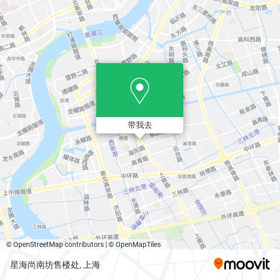星海尚南坊售楼处地图