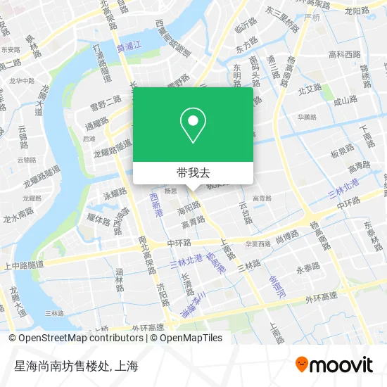 星海尚南坊售楼处地图