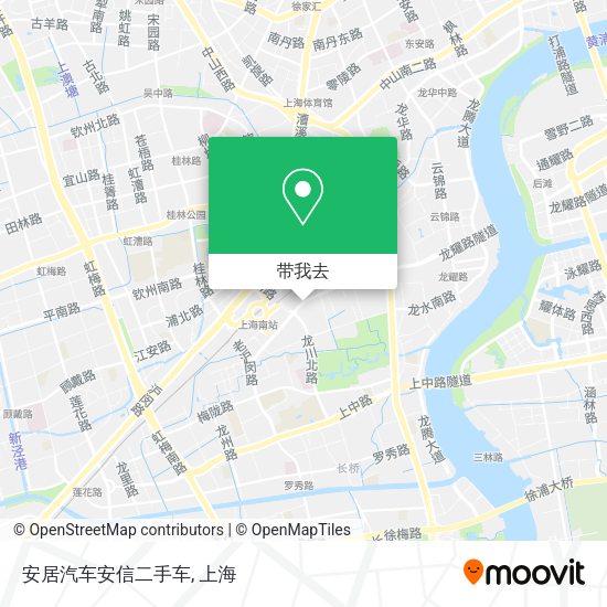 安居汽车安信二手车地图
