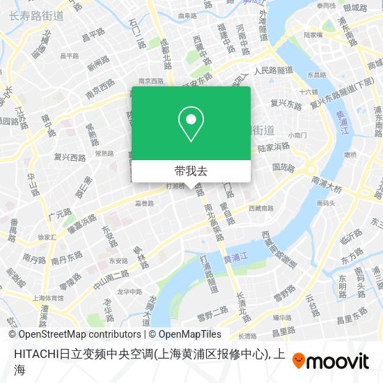 HITACHI日立变频中央空调(上海黄浦区报修中心)地图