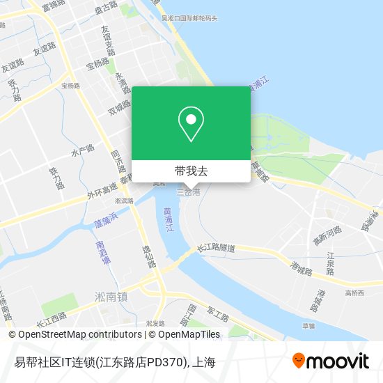 易帮社区IT连锁(江东路店PD370)地图