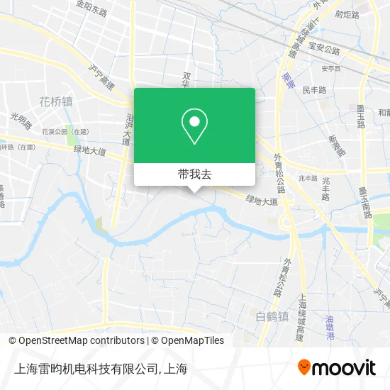 上海雷昀机电科技有限公司地图