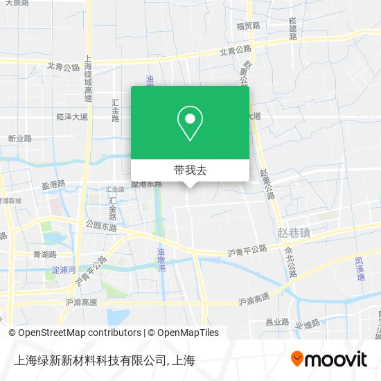上海绿新新材料科技有限公司地图