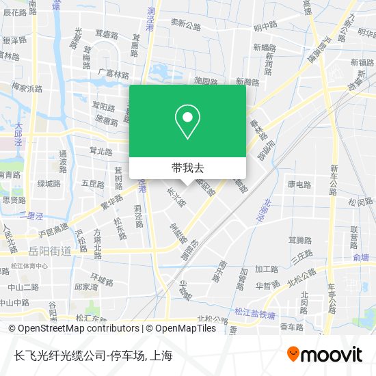 长飞光纤光缆公司-停车场地图
