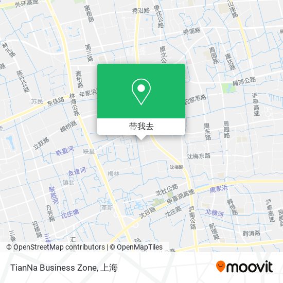 TianNa Business Zone地图