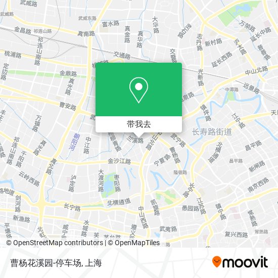 曹杨花溪园-停车场地图