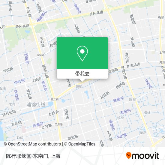 陈行耶稣堂-东南门地图